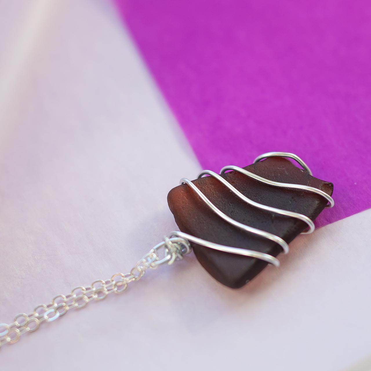 Women's Brown and Silver Jewellery Depop