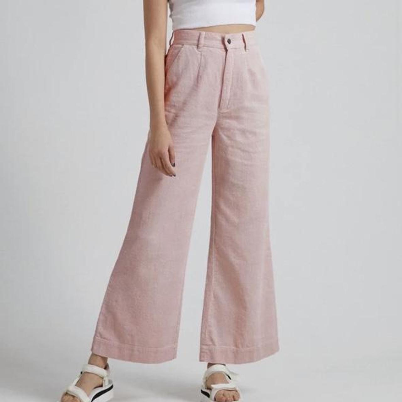 Afends Women's Pink Trousers (5)
