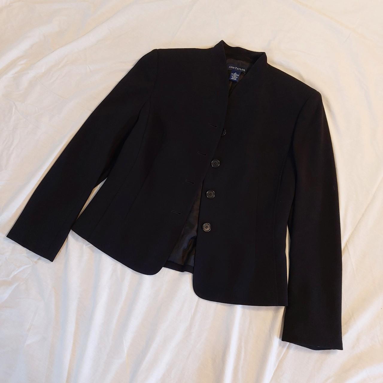 ann taylor black blazer