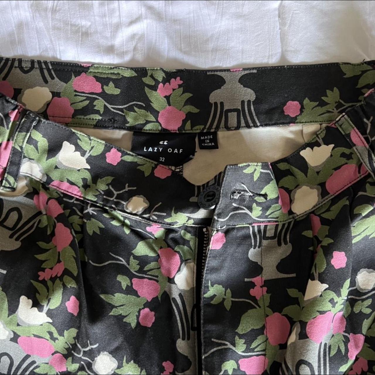 Product Image 3 - Lazy oaf floral trousers size