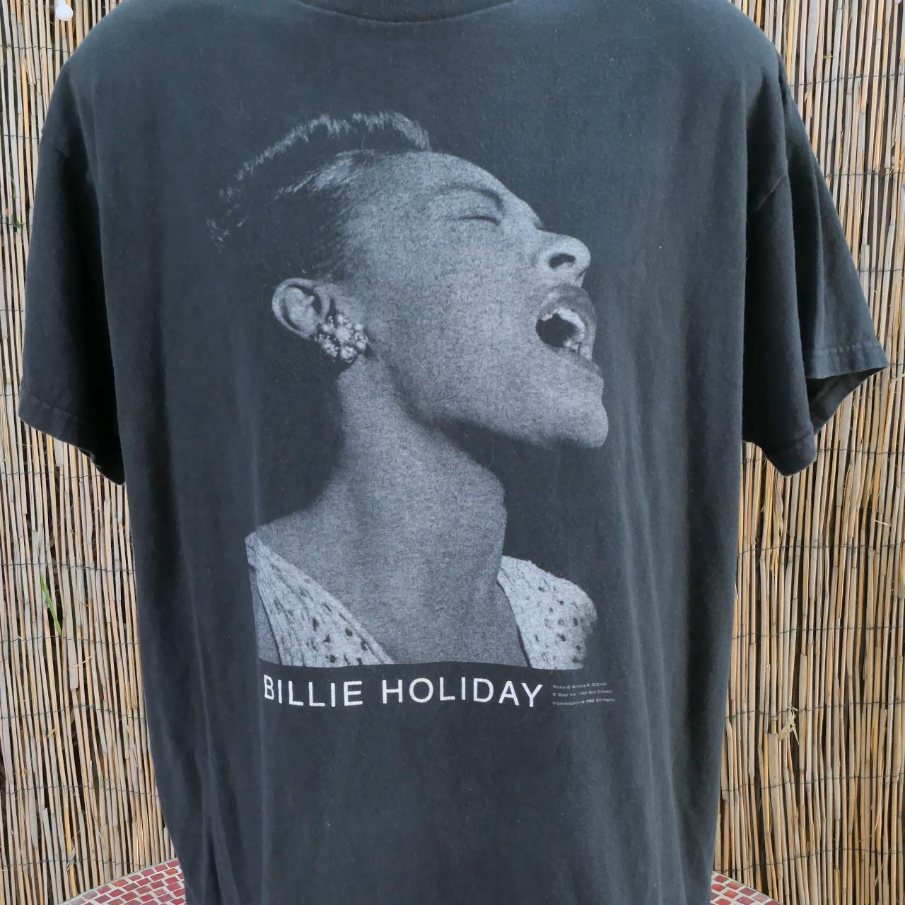 90's Vintage 1997 BILLIE HOLIDAY T Shirt XL With Fruit Of The Loom hot Tag