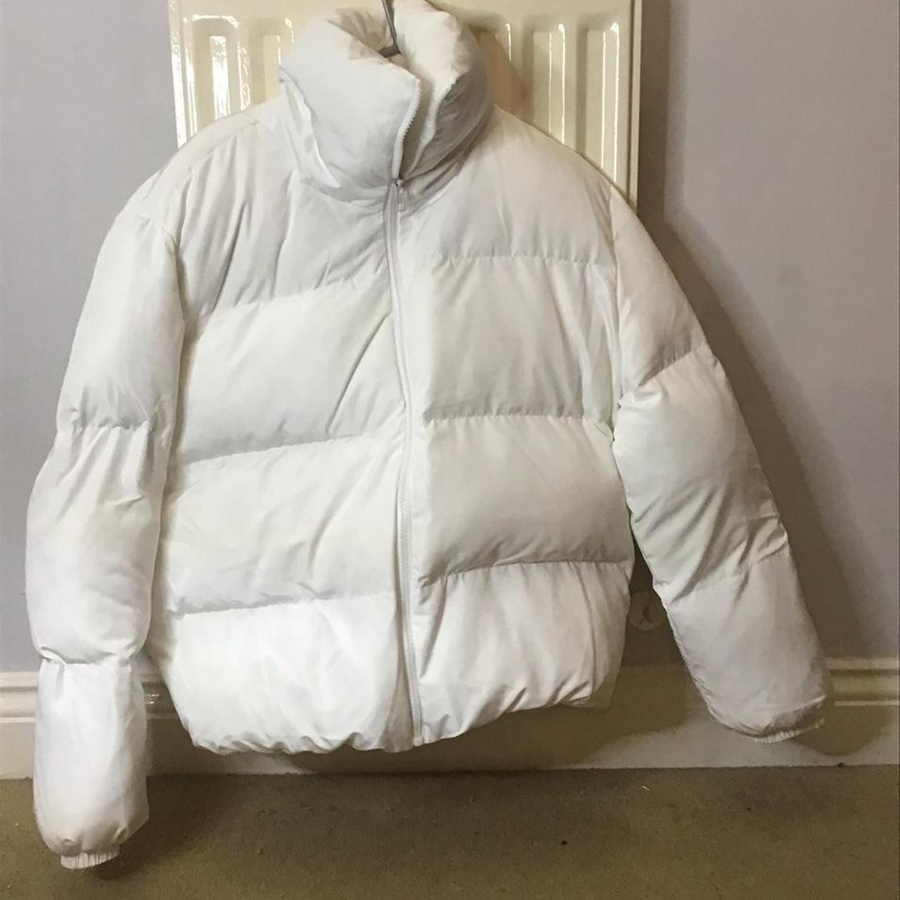 shein white puffer jacket