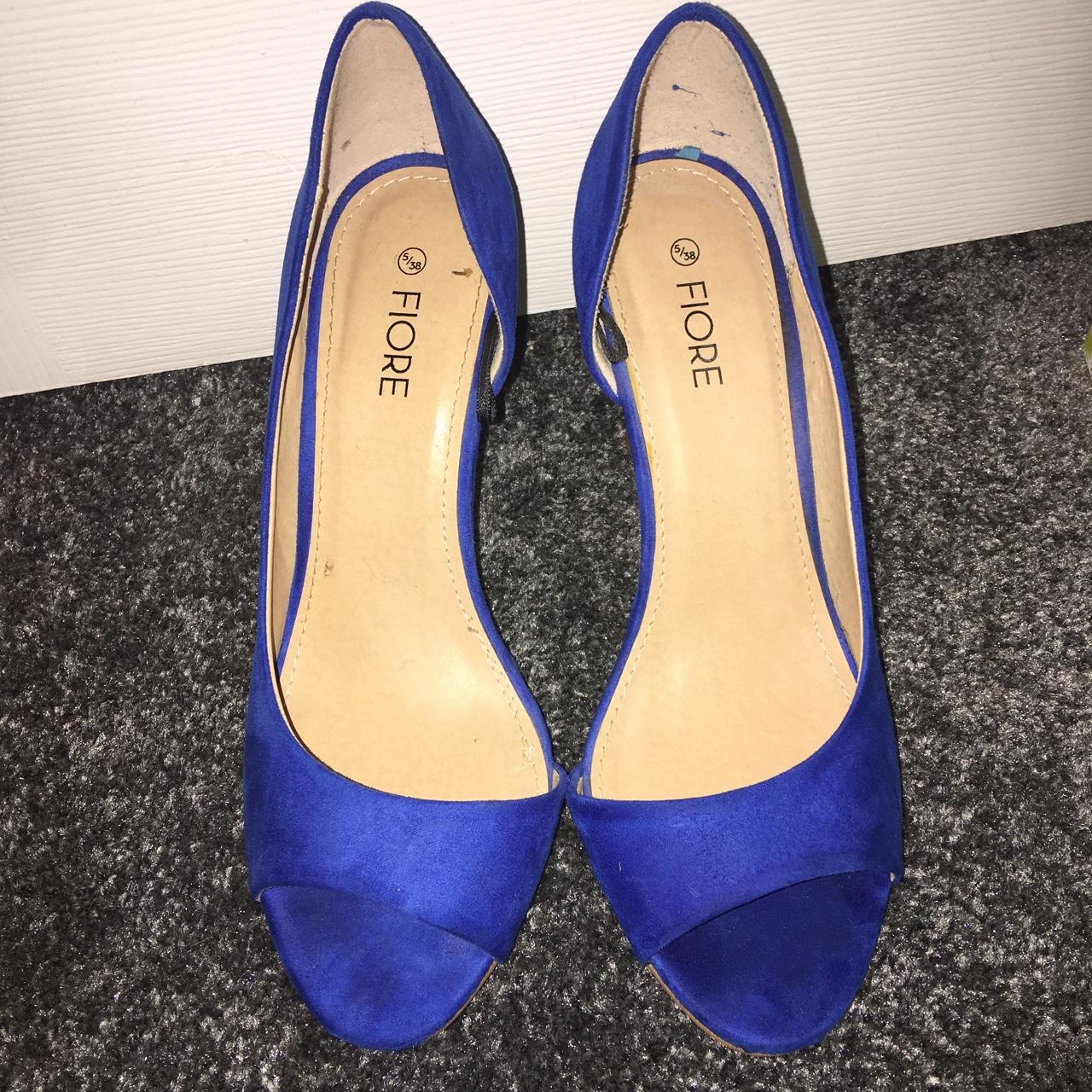 Matalan blue sale heels