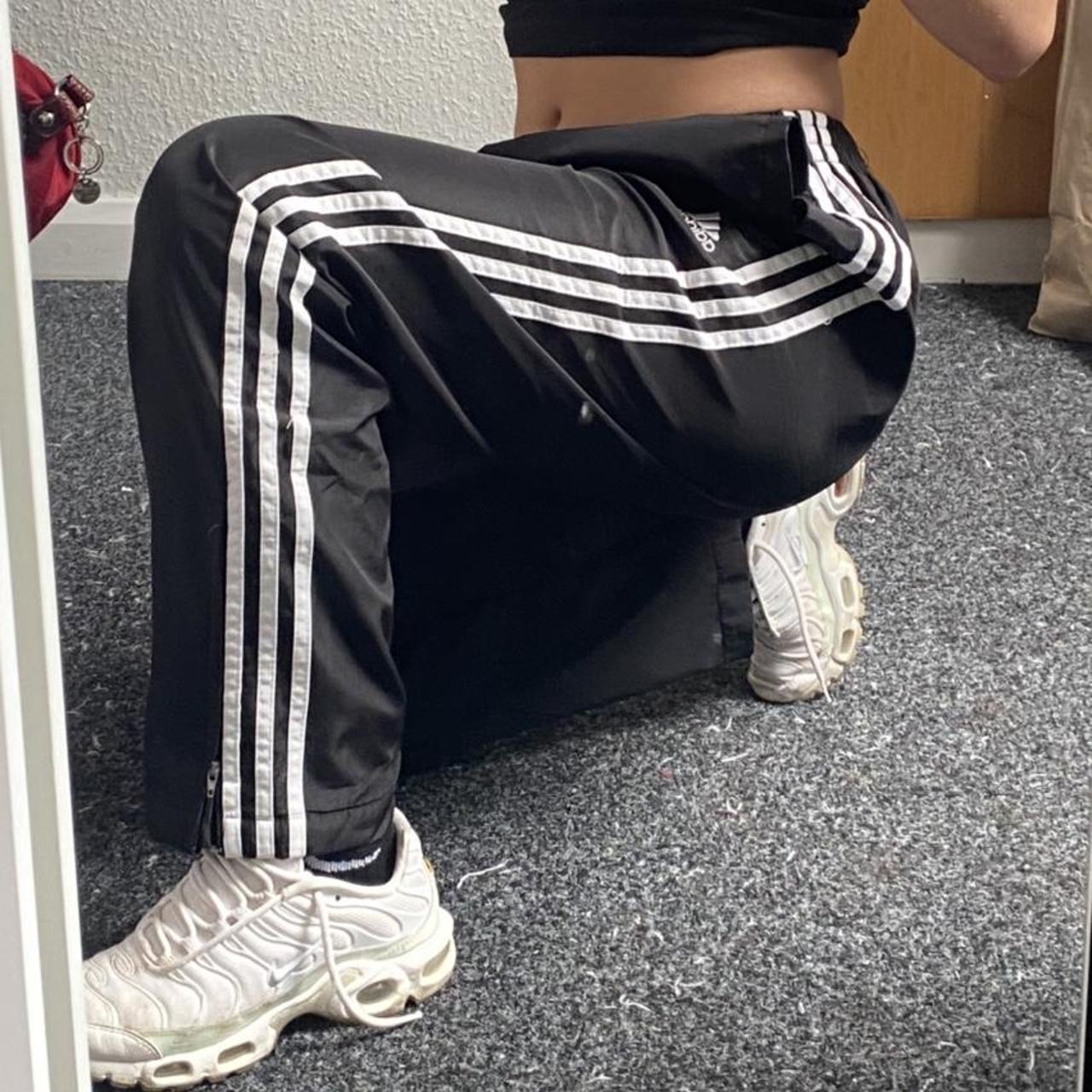 vintage adidas snap pants