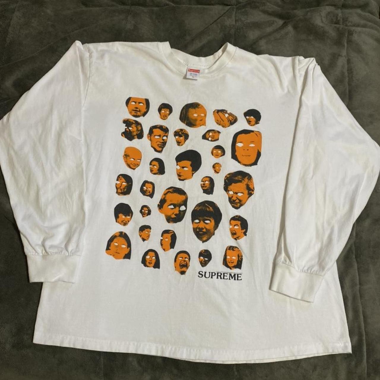 Supreme Faces Long sleeve Tee White, #supreme...