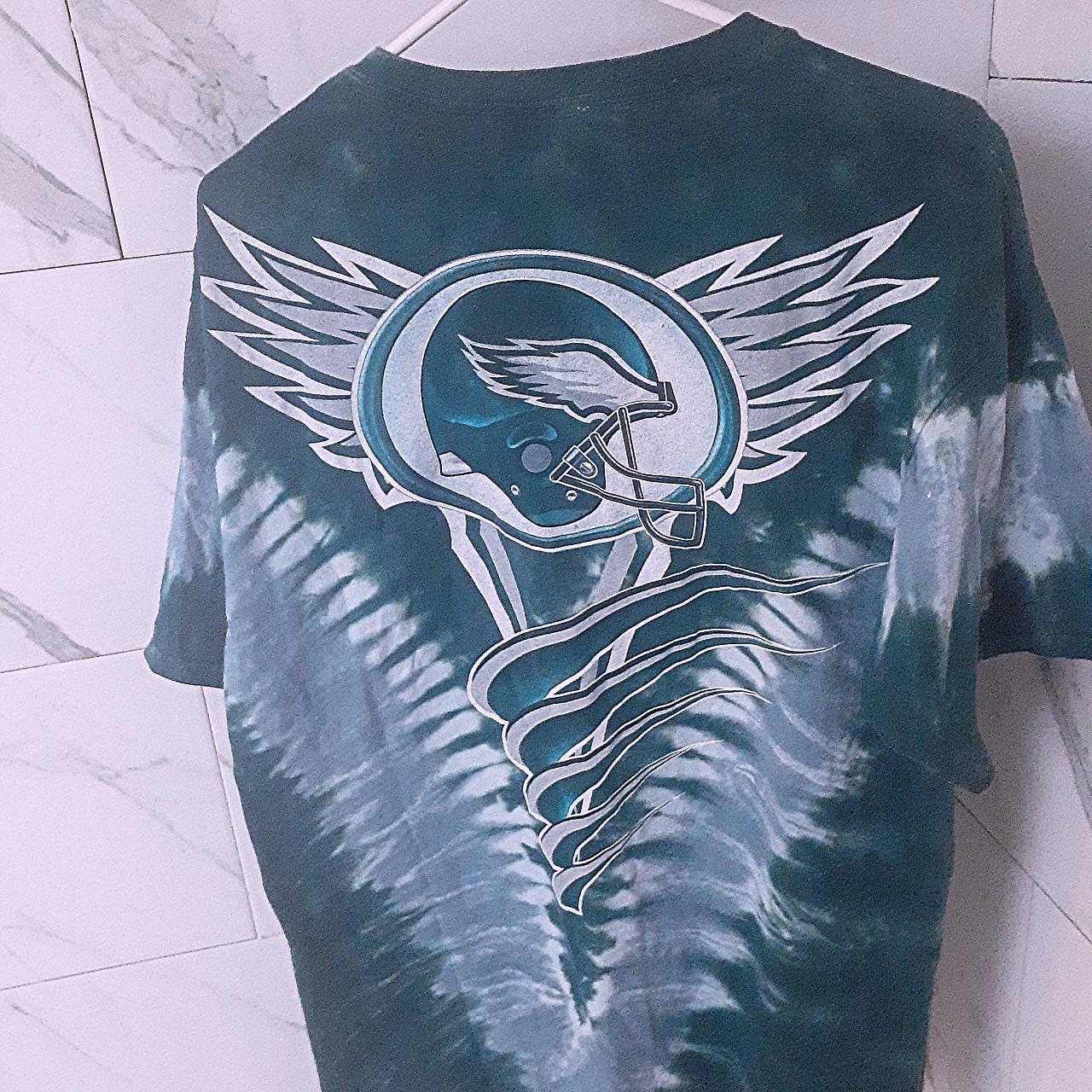 Philadelphia Eagles tie-dye T-Shirt .Official NFL - Depop