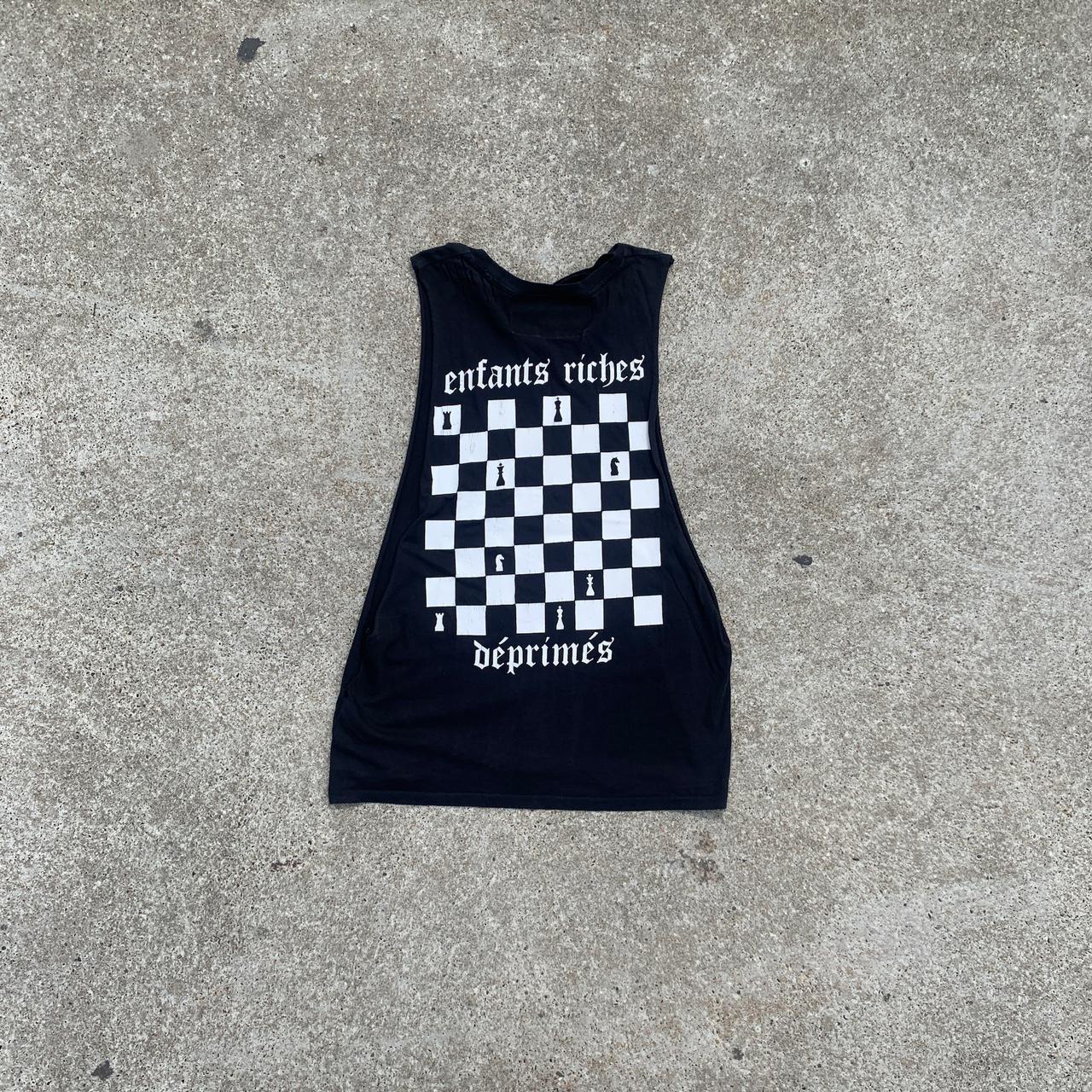 Enfants riches déprimés checkerboard Enfants Riches Deprimes Checkered Duffle Bag In Black | ModeSens