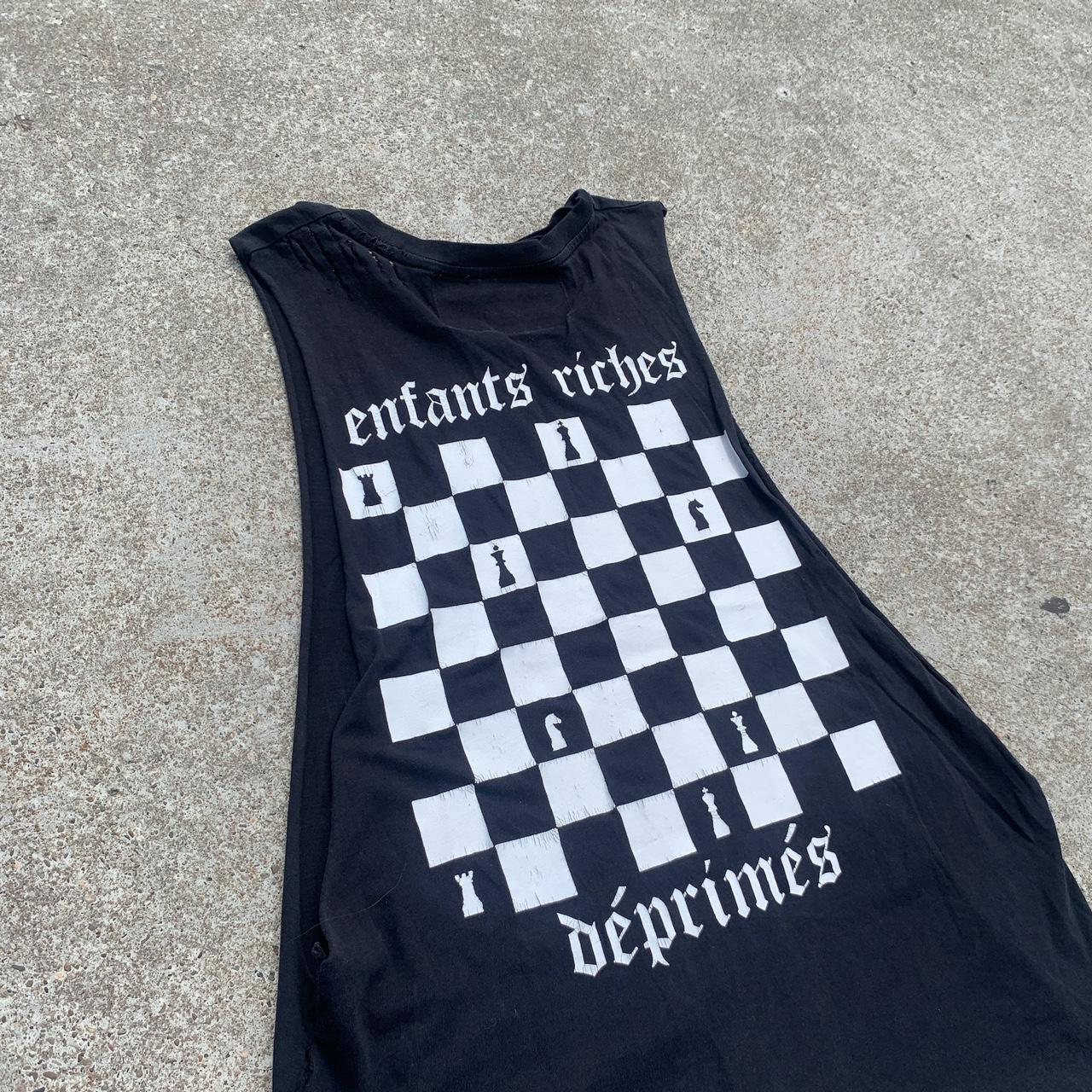 Enfants Riches Déprimés Checkerboard Tanktop In | Depop