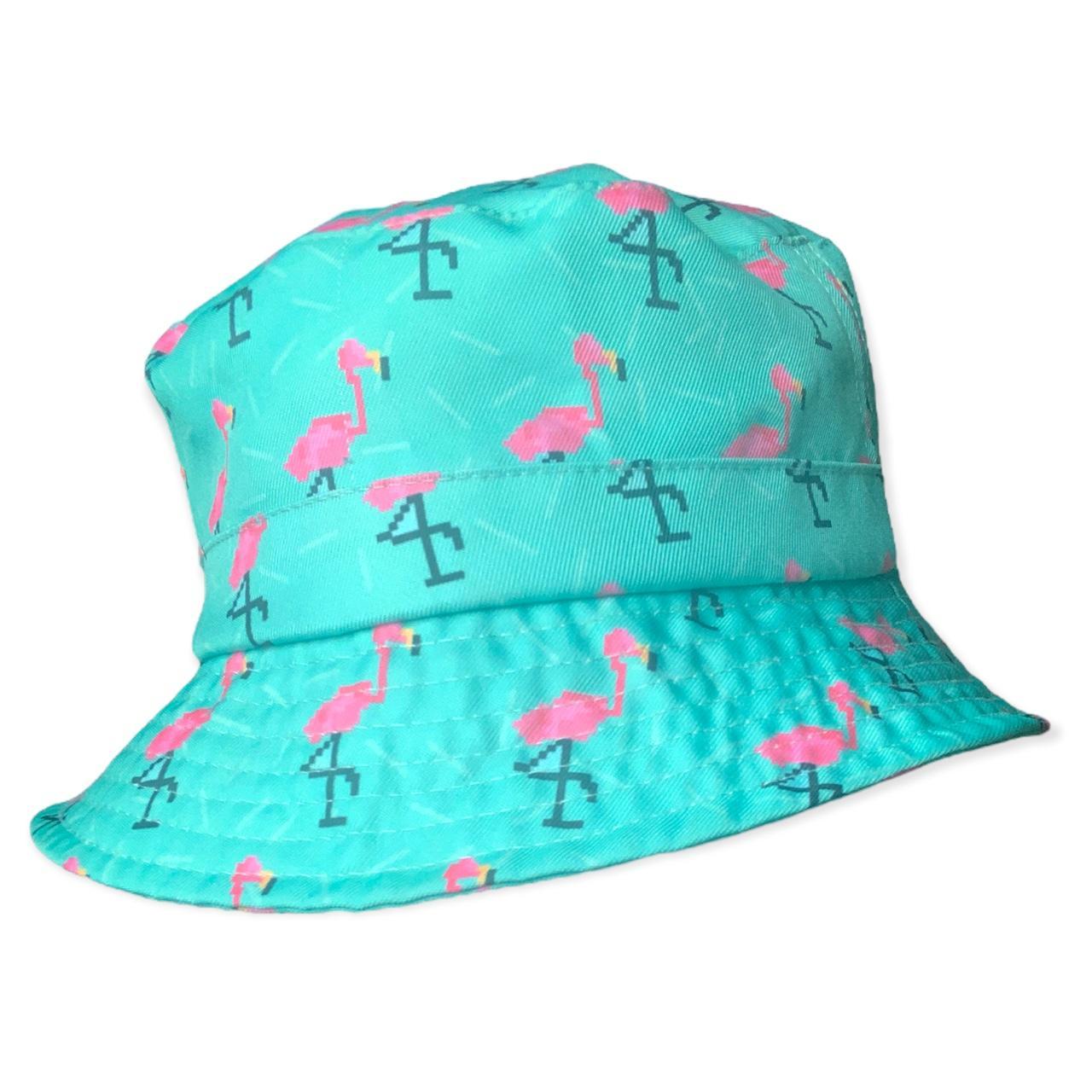 Budweiser Women's Pink and Blue Hat | Depop