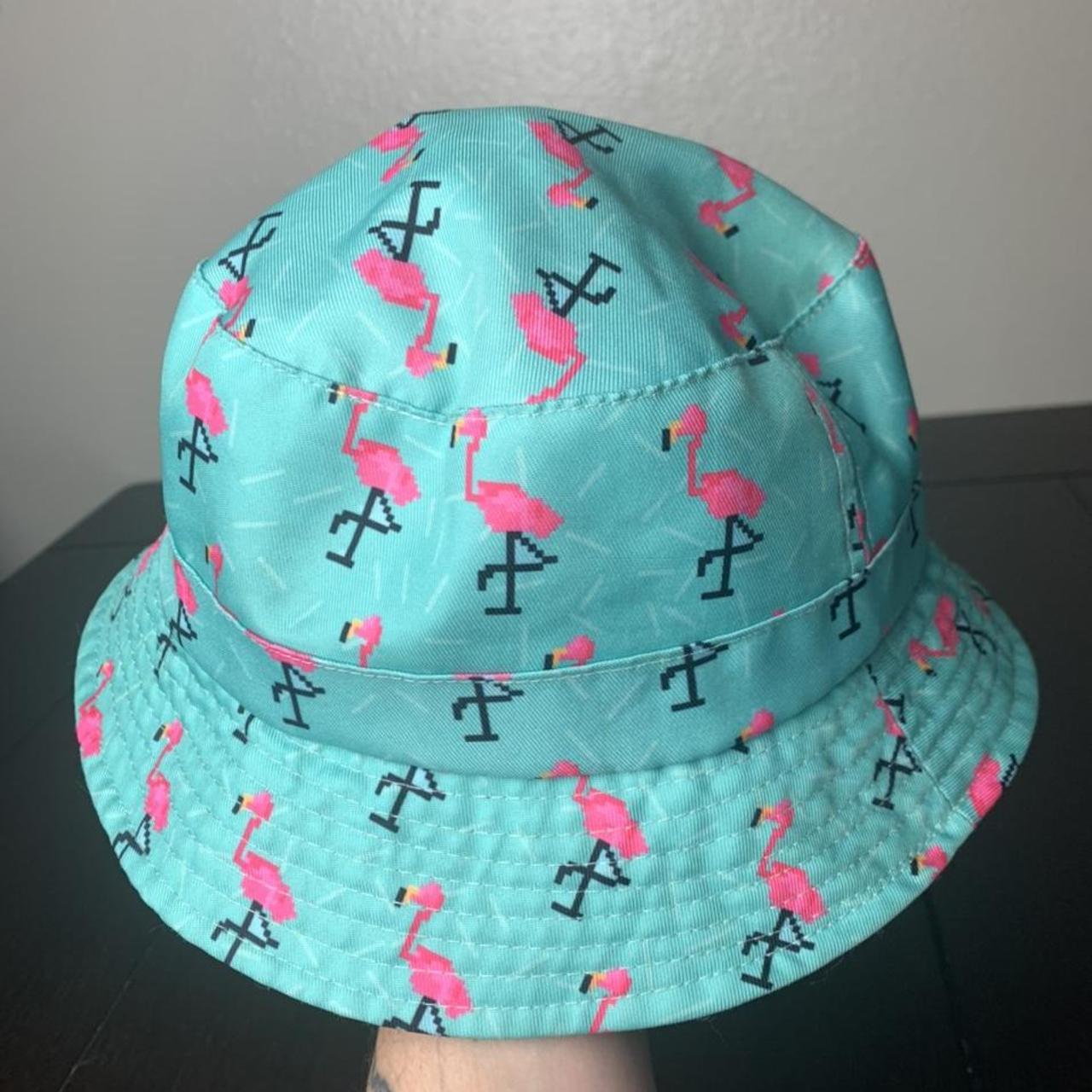 Budweiser Women's Pink and Blue Hat | Depop