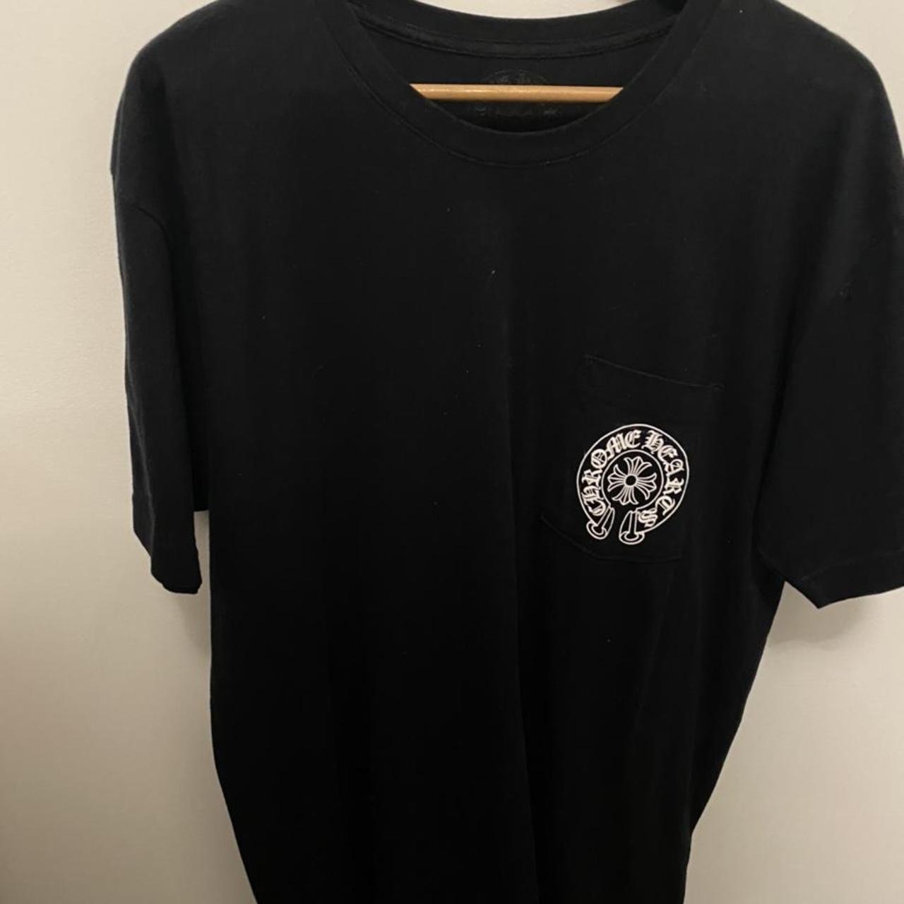 Authentic Chrome hearts shirt Good condition no wear - Depop