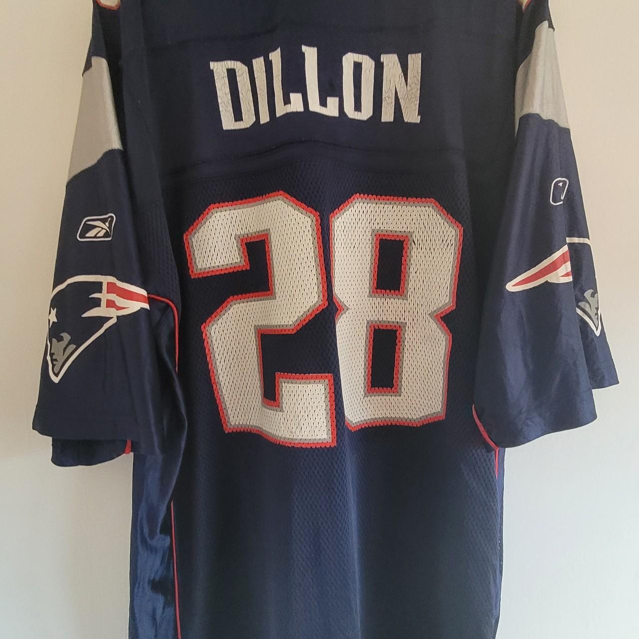 Mens Reebok NFL American Football Jersey New England - Depop