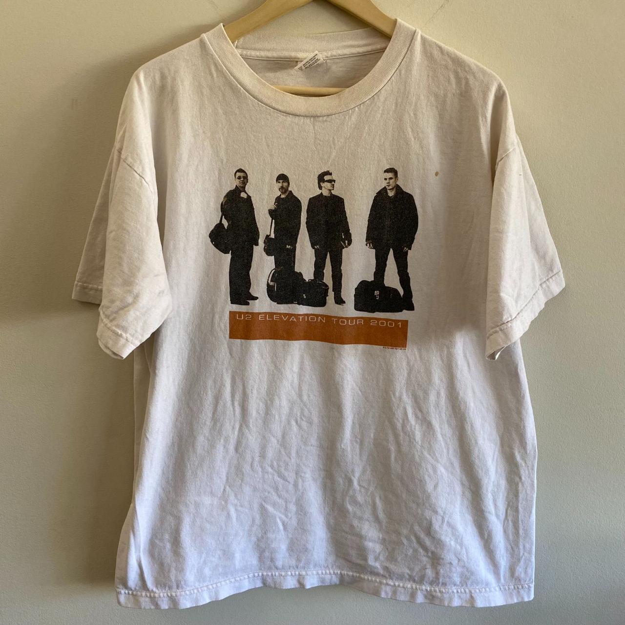 Vintage U2 Elevation Tour Tee Size: XL Short sleeve... - Depop