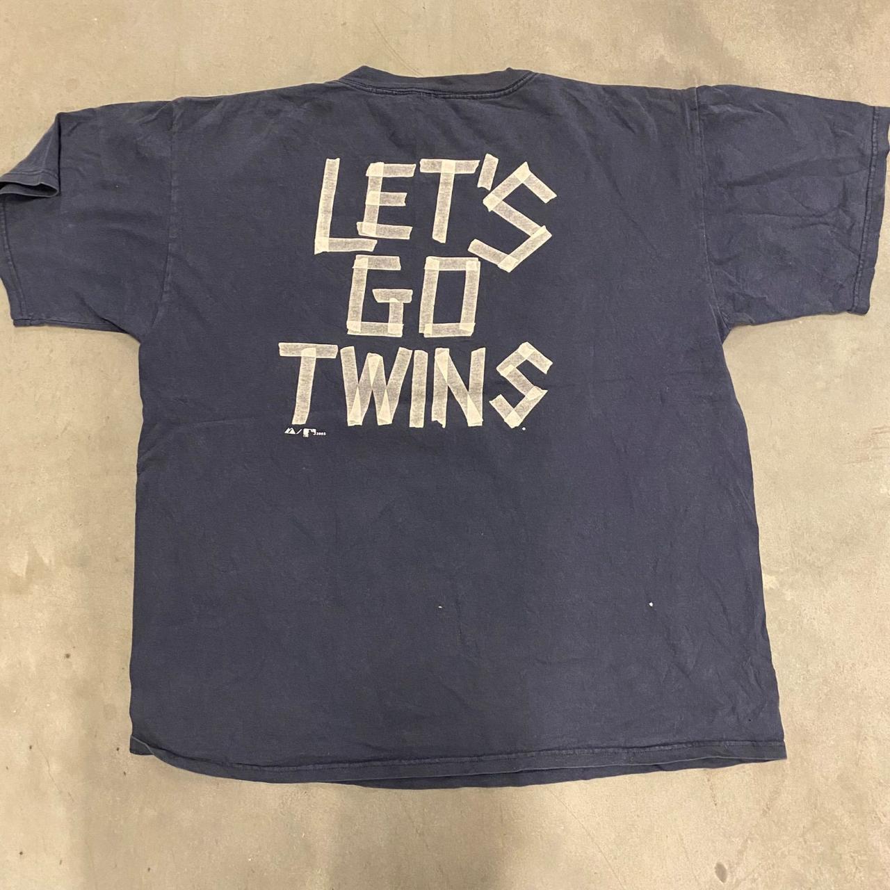 Vintage Minnesota Twins tee Size - XL Condition - - Depop