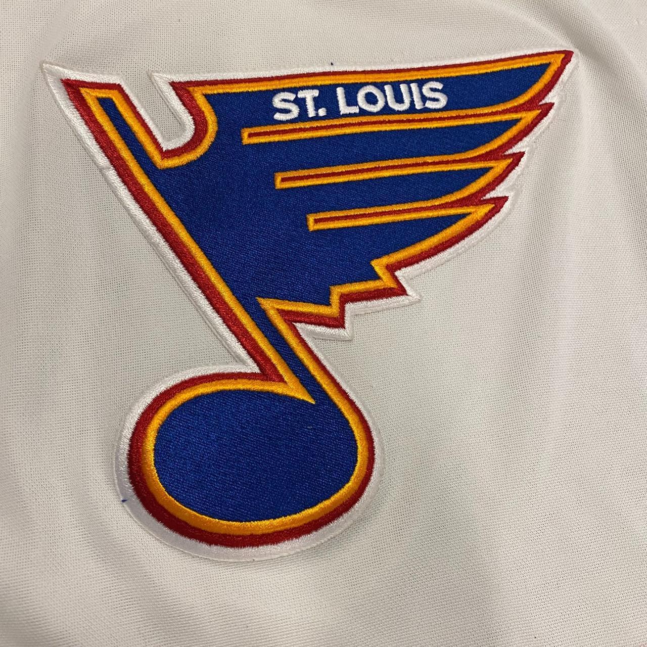 St. Louis Blues Vintage Jersey Size: L Chest: - Depop
