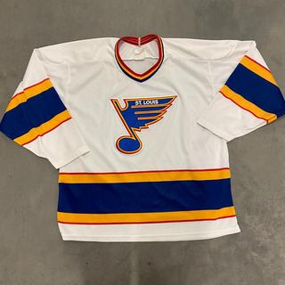 NHL ST. Louis Blues hockey performance shirt Sz M mens - Depop