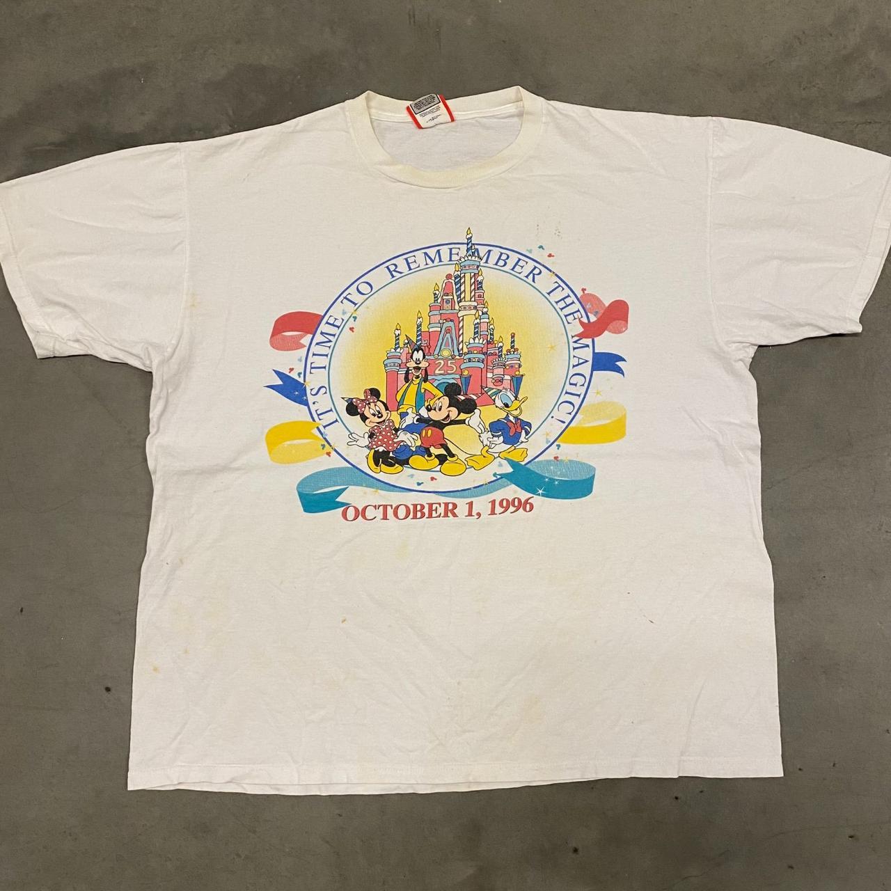 disney world 25th anniversary shirt