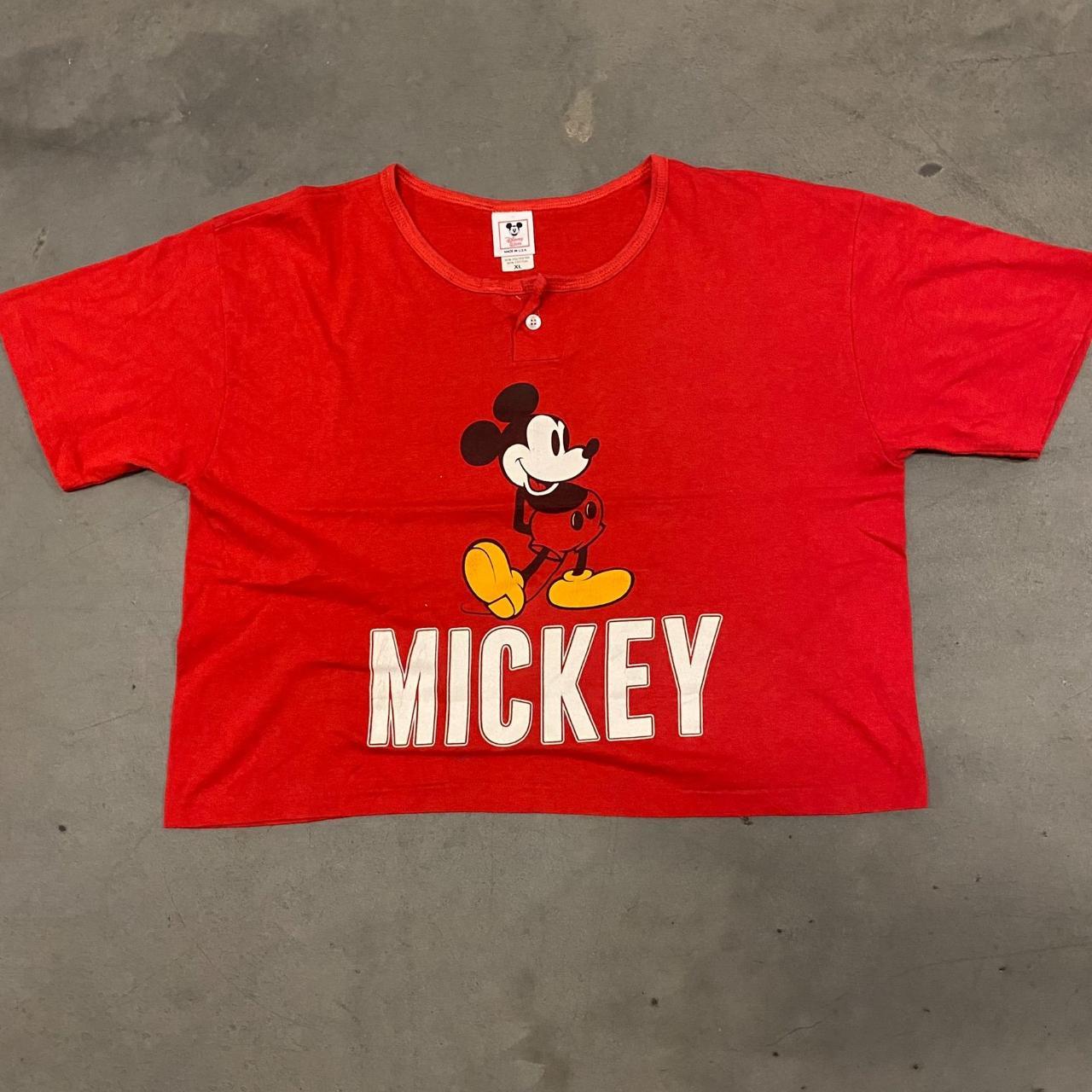 Disney Men's T-Shirt - Red - XL