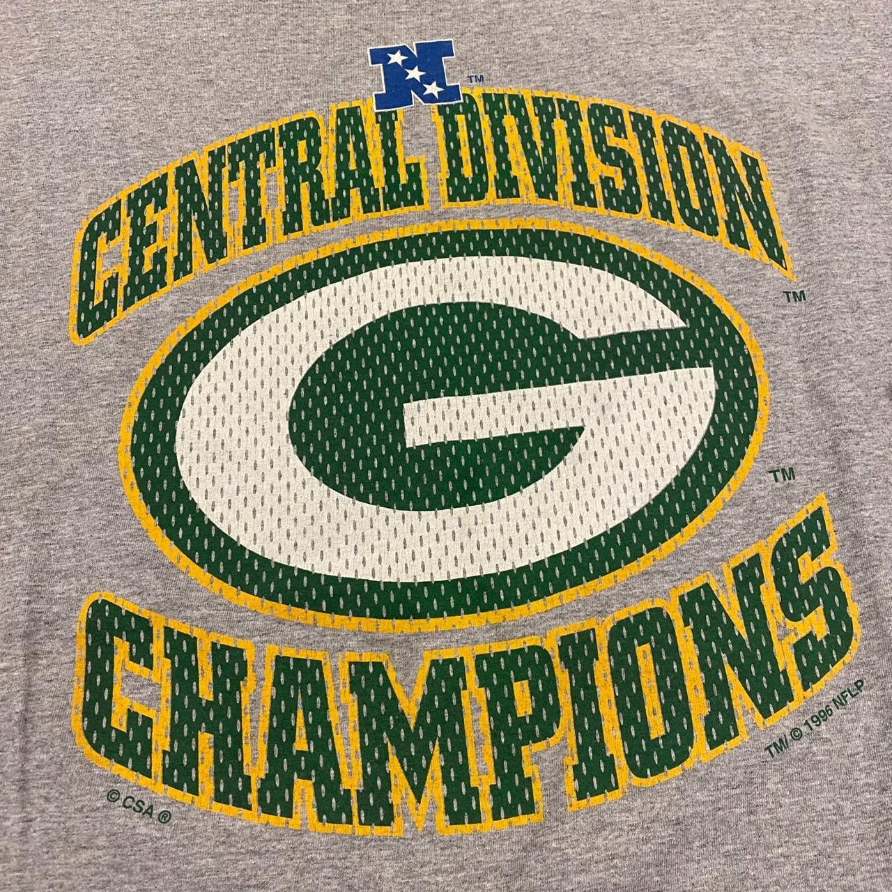 Vintage Green Bay Packers T-Shirt Men's XL Long Sleeve Graphic NFC 1996