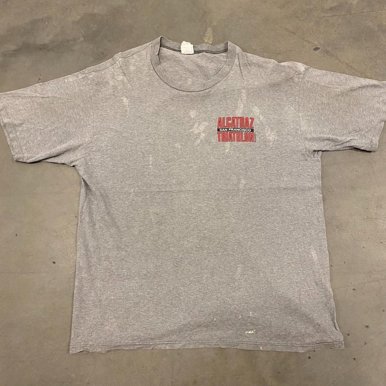 Alcatraz Triathlon Vintage 90s T-Shirt, Size:...