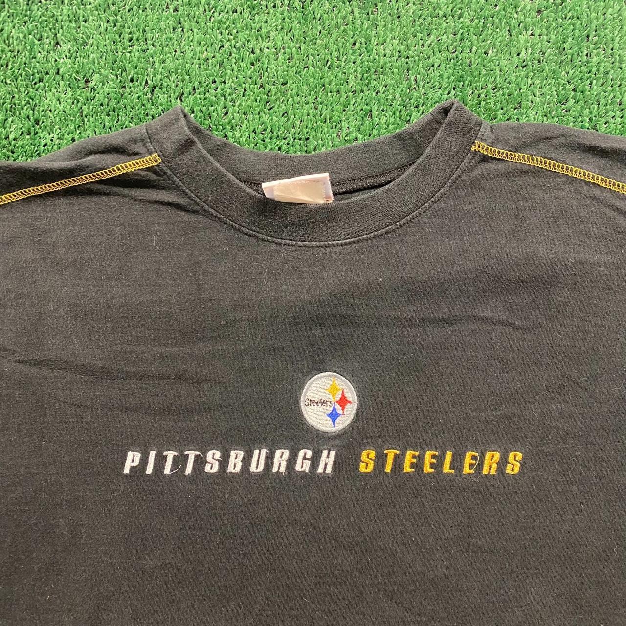 Vintage Mens Pittsburgh Steelers NFL Football Shirt - Depop