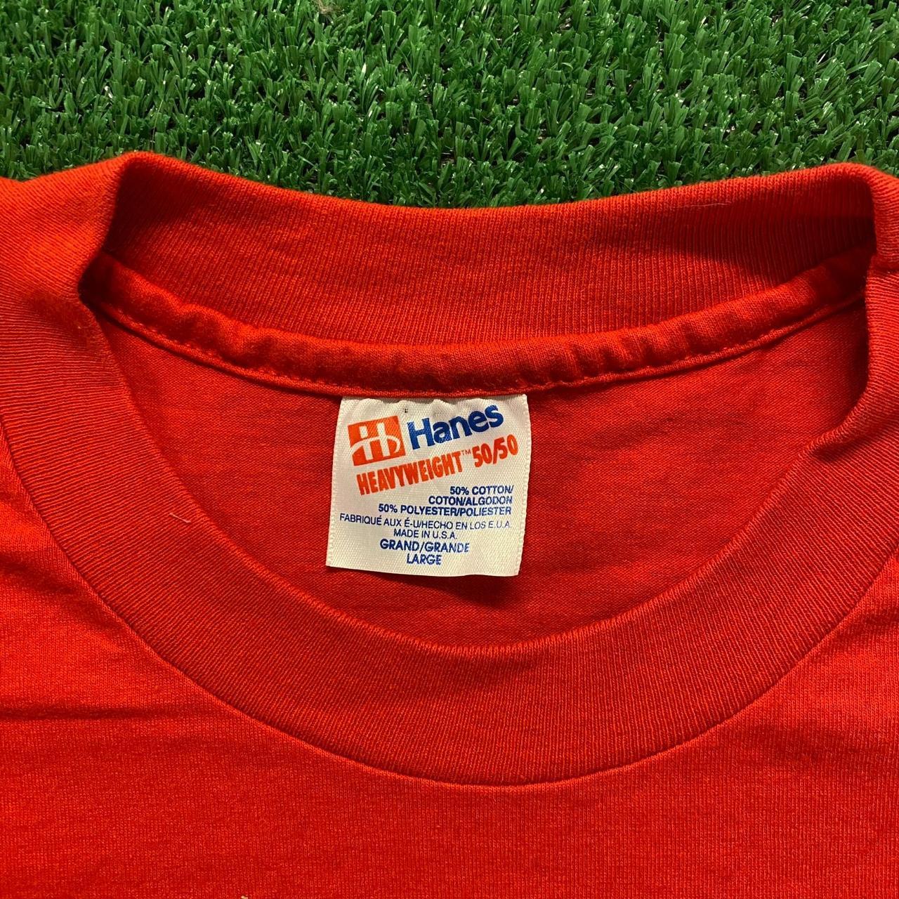 I bought this supreme x hanes t for 20 euro from a resell shop. But the  hanes tag is red and I don't see it. Is the shirt legit? : r/LegitCheck