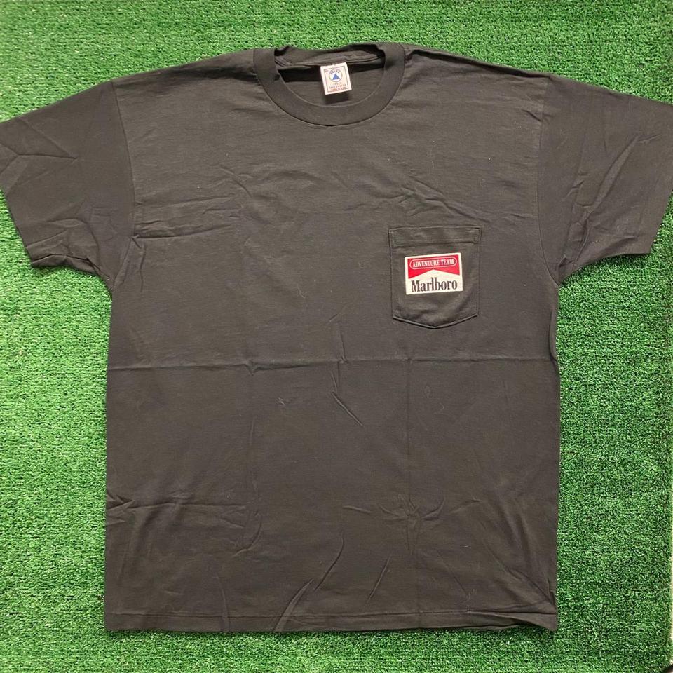 Marlboro Snake Pass Vintage 90s T-Shirt Size:... - Depop