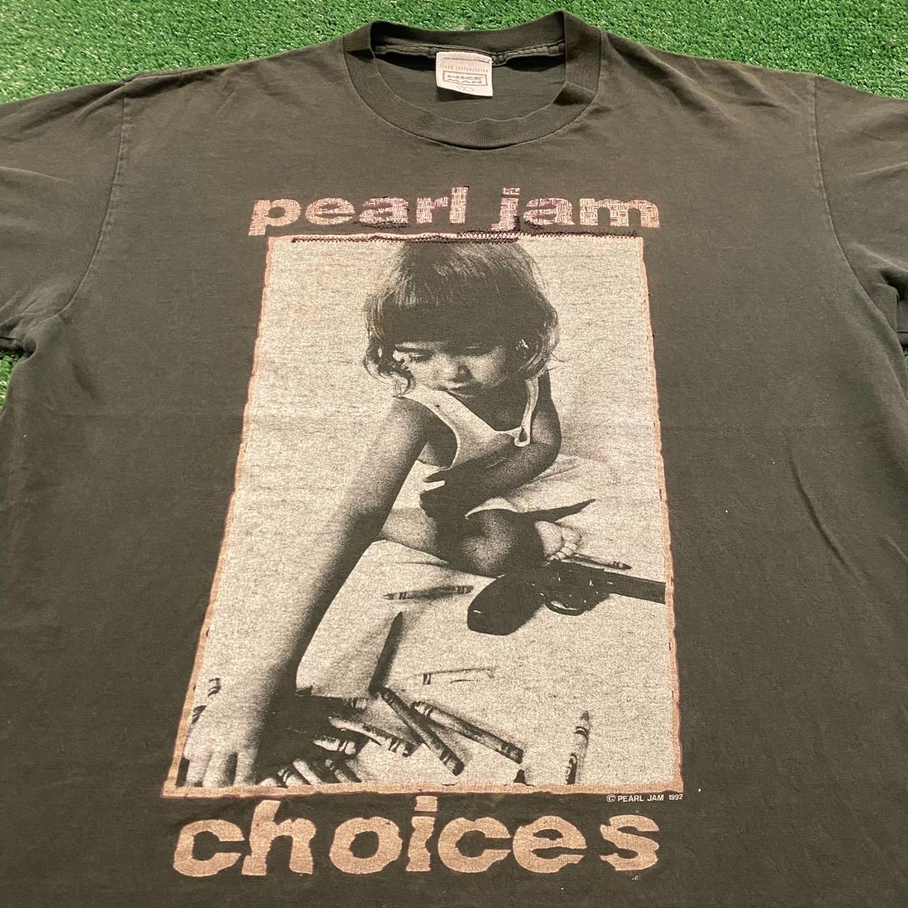 Pearl Jam Choices Vintage 90s Grunge Band - Depop