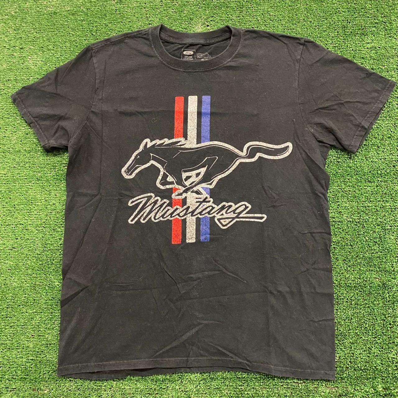 Ford Mustang Vintage Cars Racing T-Shirt Size:... - Depop