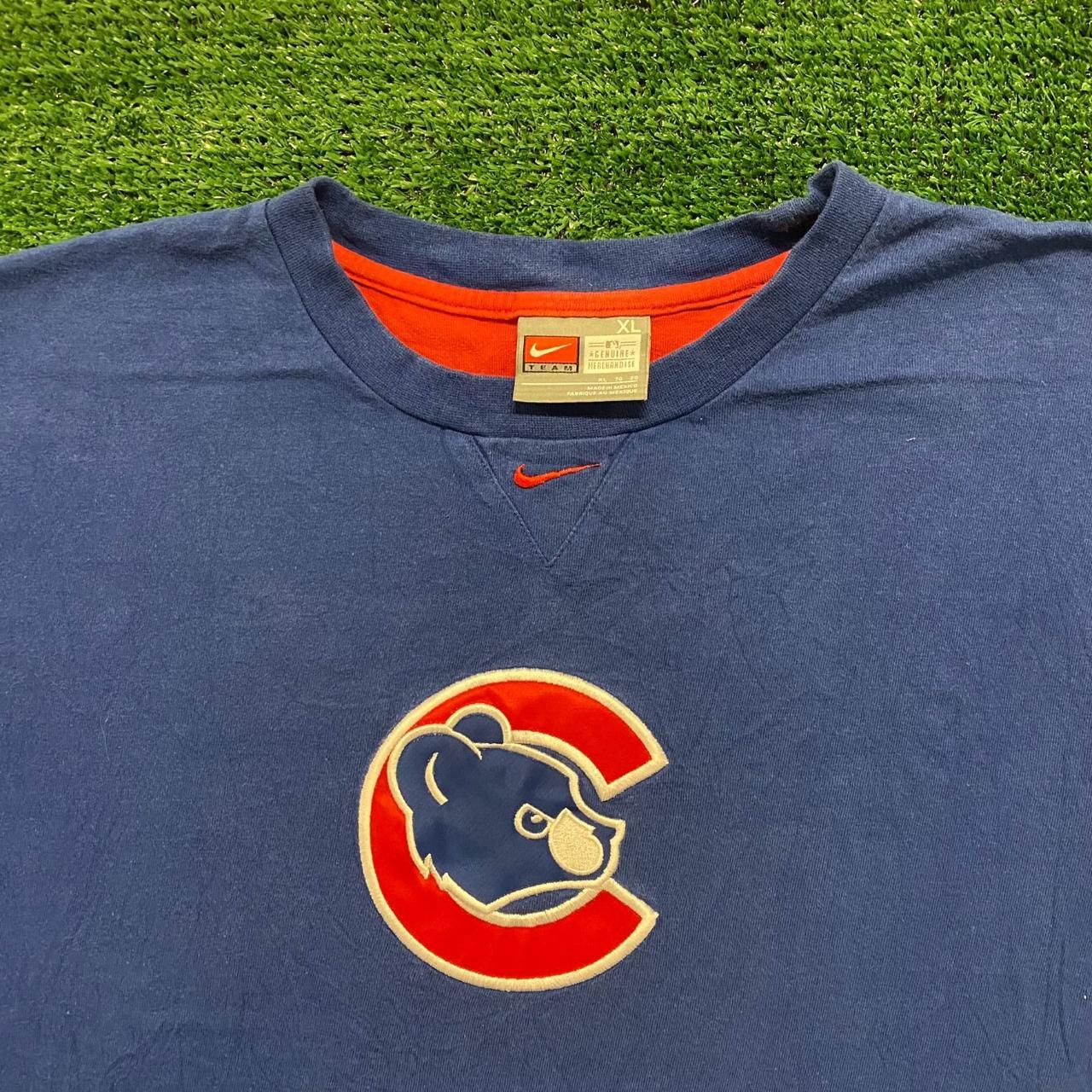 Vintage Chicago Cubs MLB Nike shirt SIZE: - Depop