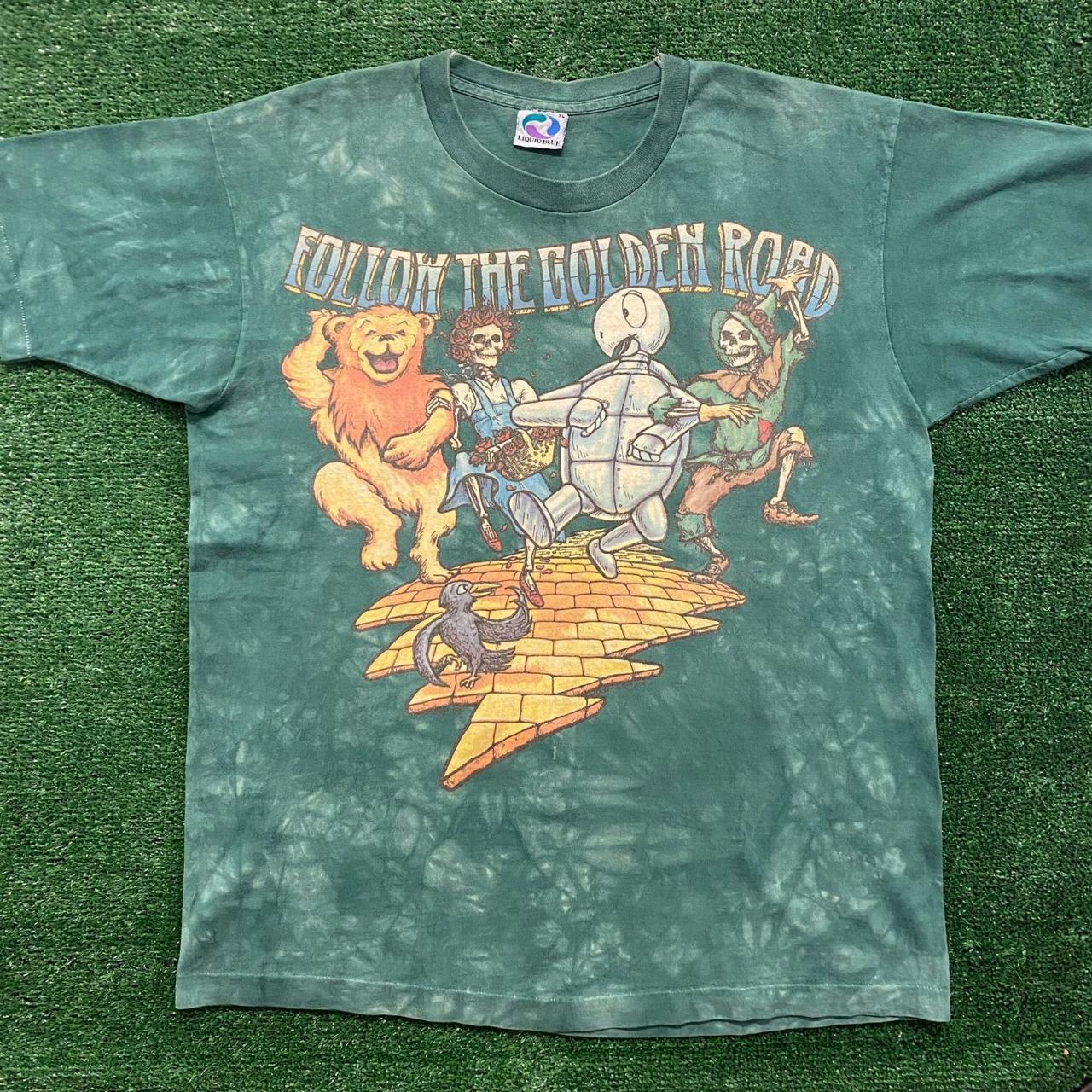 Grateful Dead Wizard of Oz Vintage 90s Band... - Depop