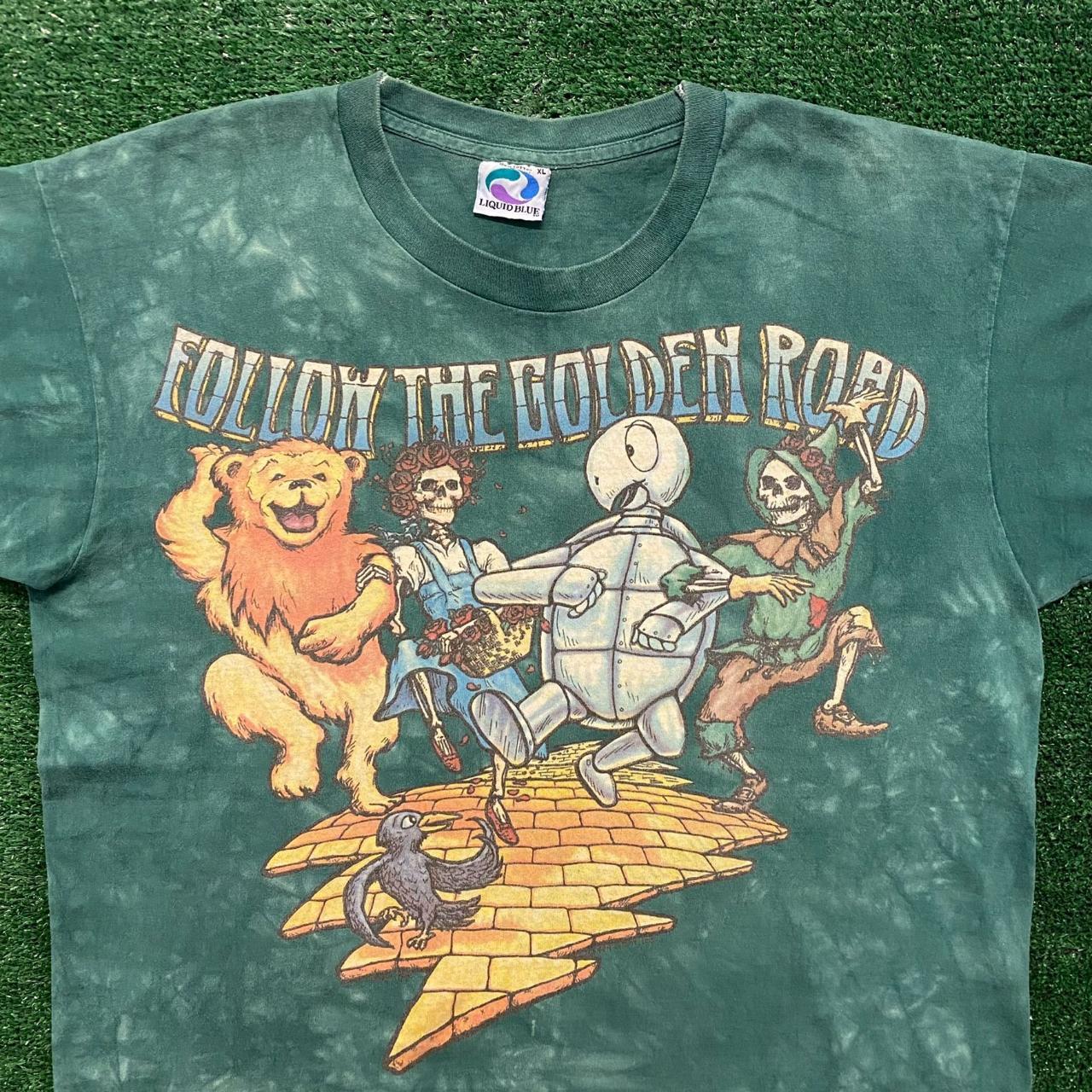 Grateful Dead Wizard of Oz Vintage 90s Band... - Depop