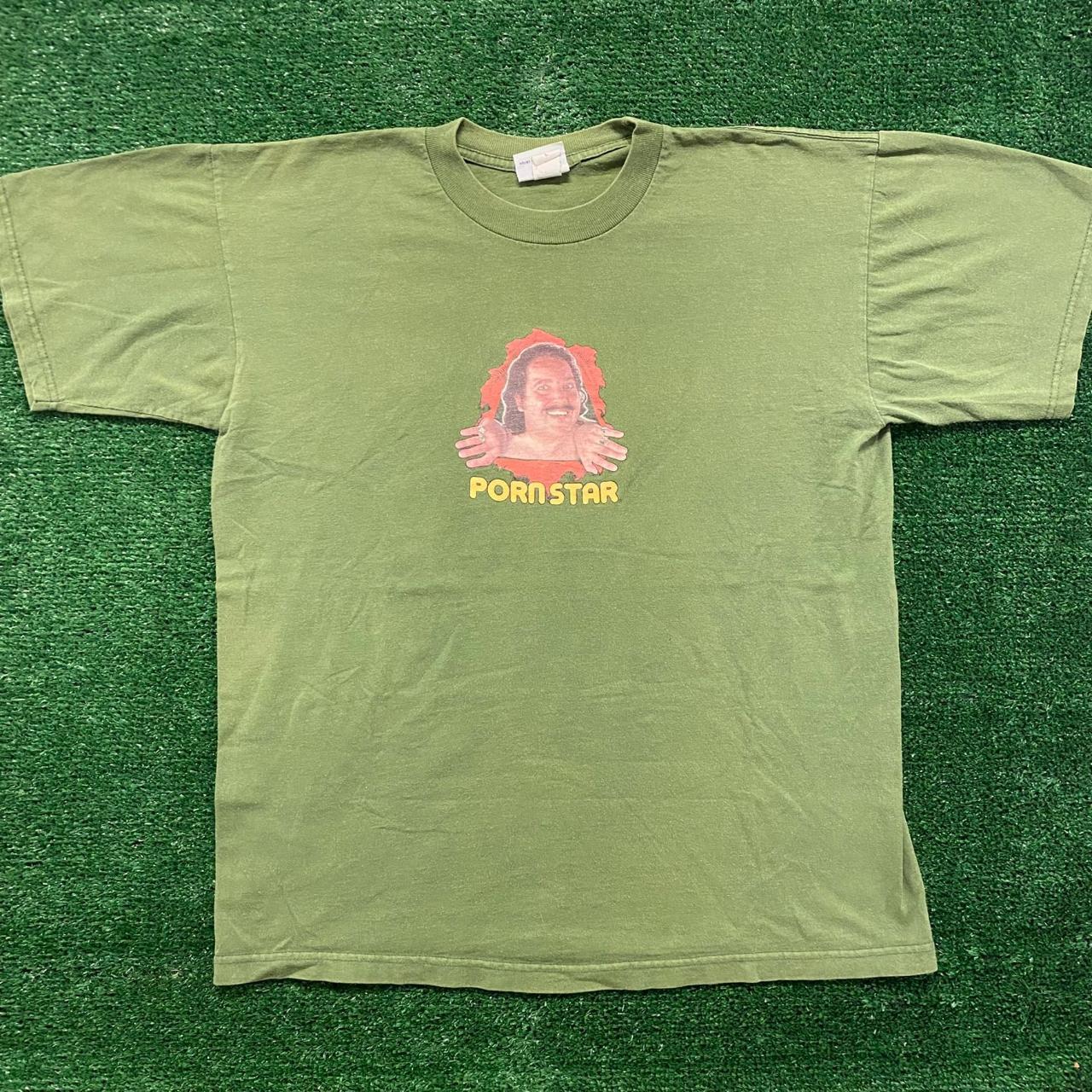 Porn Star Ron Jeremy Vintage 90s T-Shirt Size:... - Depop