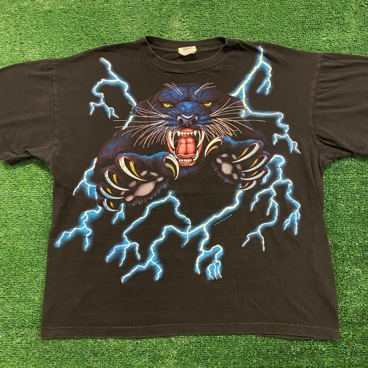 American Thunder Black Panther Vintage 90s Grunge... - Depop