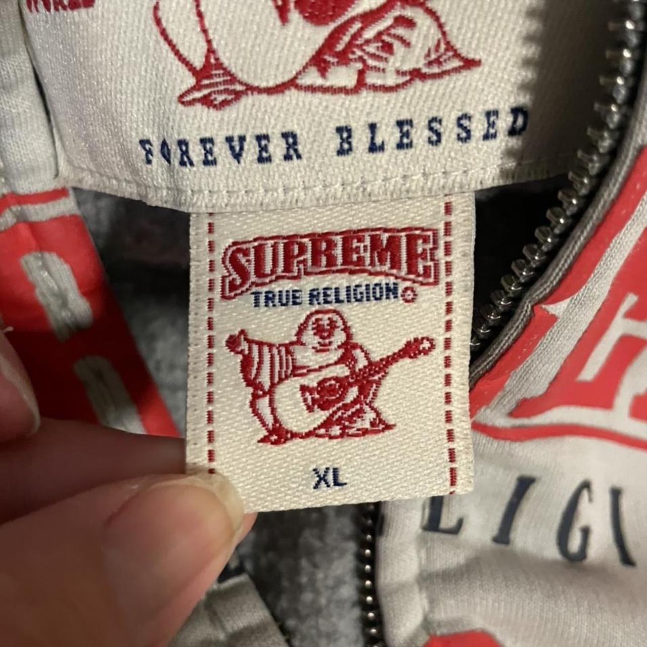 True Religion X Supreme Zip Up Authentic Bought Via Depop