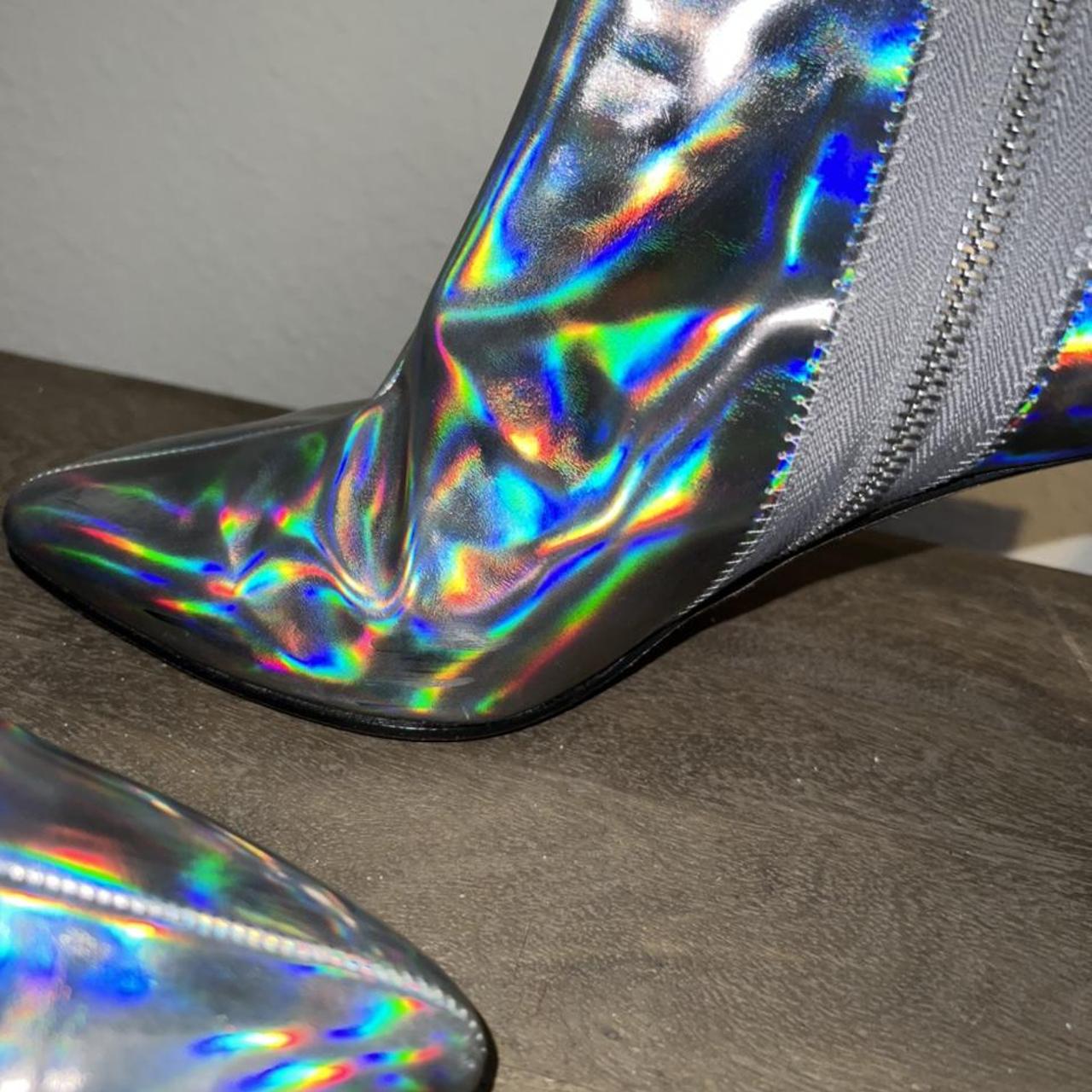 Alchimia Di Ballin hedra holographic leather ankle