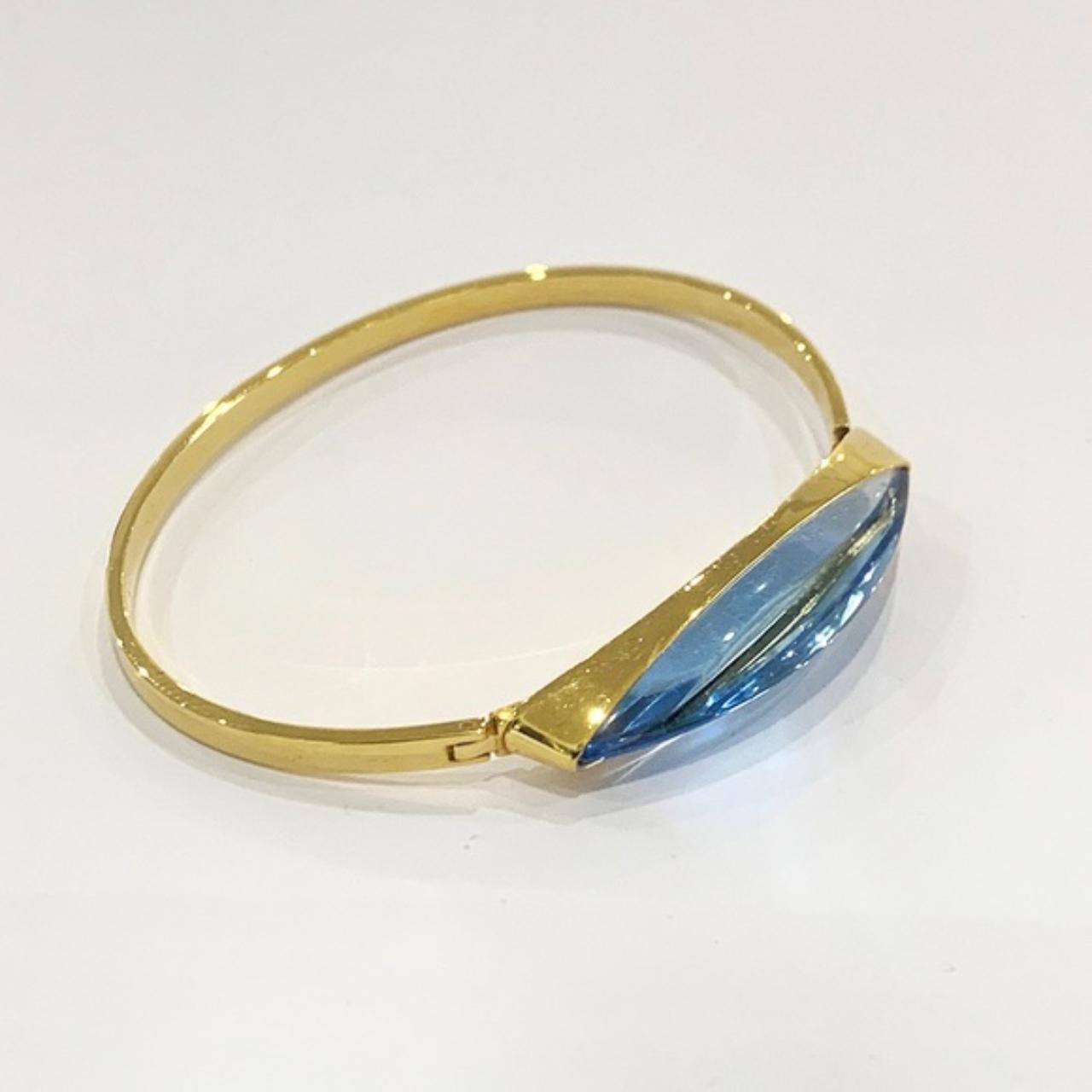 Product Image 1 - Lalique Eclat Crystal Bracelet Bangle

Blue