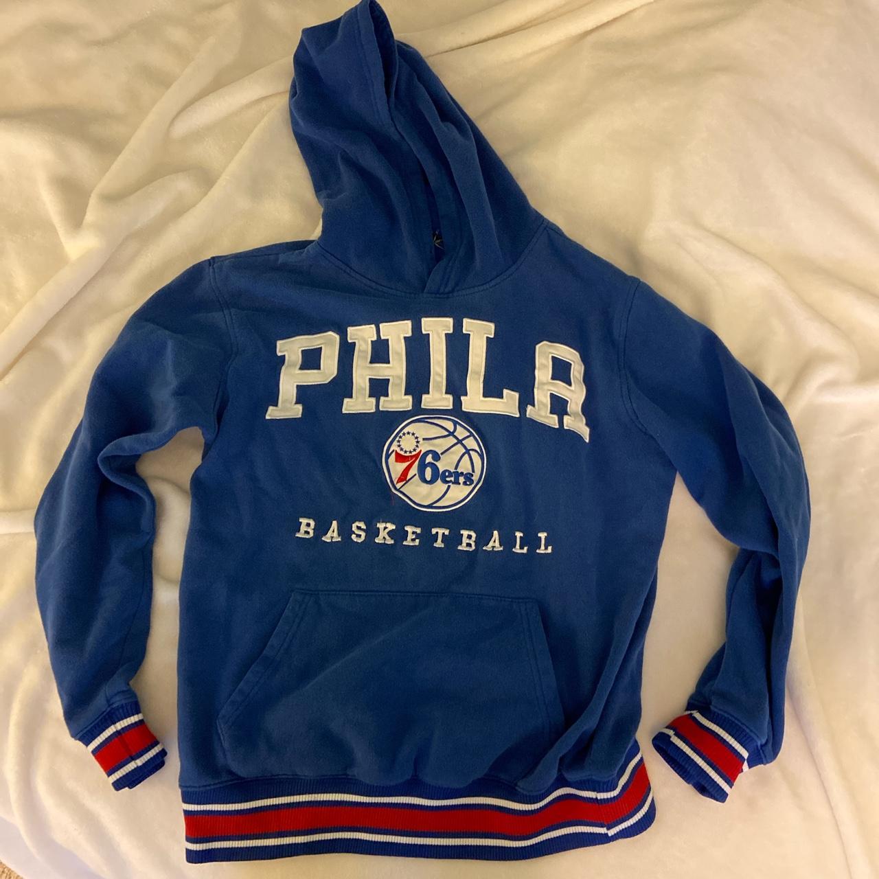 VINTAGE 76ers sweatshirt xs