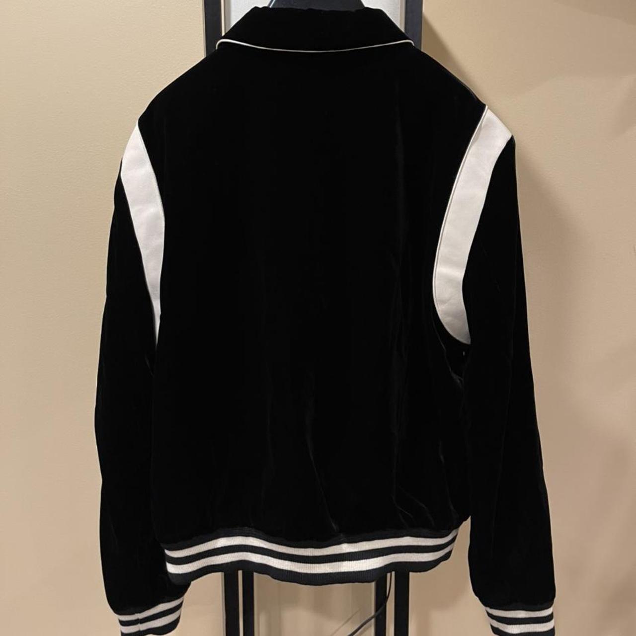 【CELINE】Black nylon Teddy College Jacket【ランク:Ａ】 Celine Teddy Bomber Jacket - Black Wool Blend – LOZURI®
