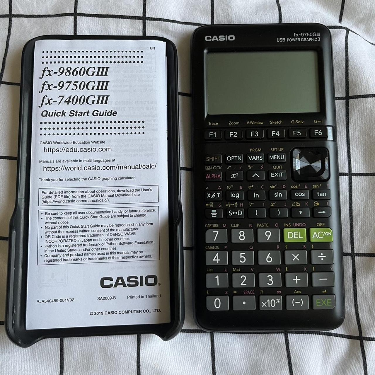 Product Image 1 - texas instruments casio fx-9750GII graphing