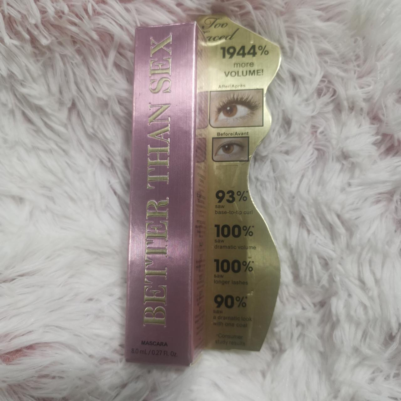 Too Faced Better than sex Mascara - 0.27 oz 100%... - Depop