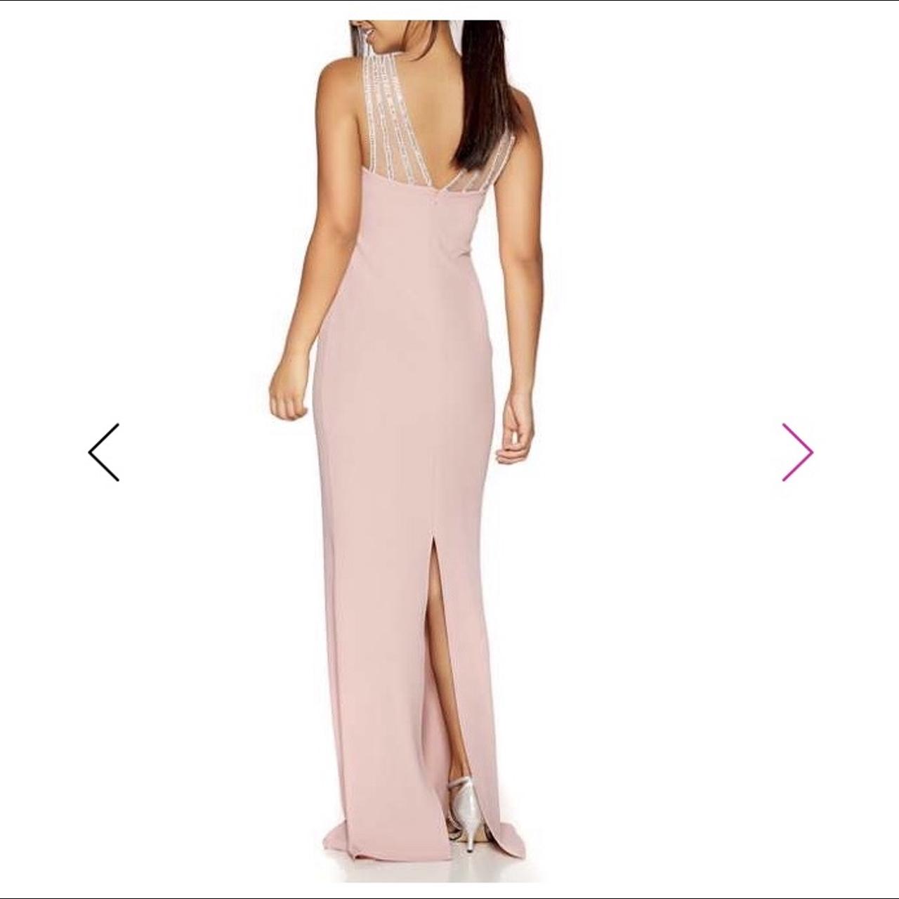 quiz dusky pink bridesmaid dress