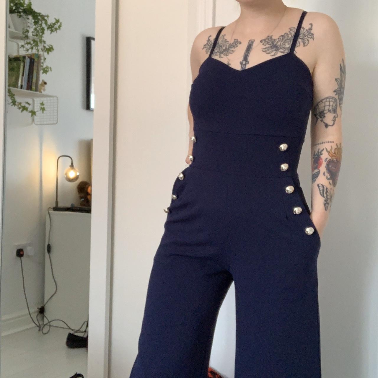 Quiz cheap jumpsuits navy