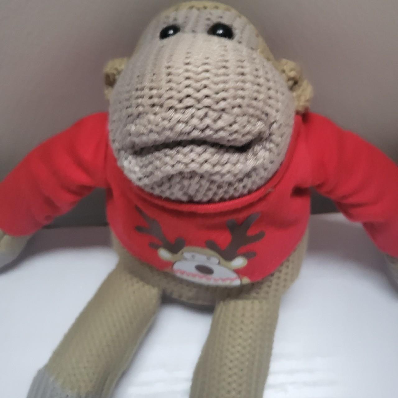 Famous Monkey Large Pg Tips Monkey PG TIPS Monkey Teddy Soft Stuffed Toy  Red Top, image size:1280x1280