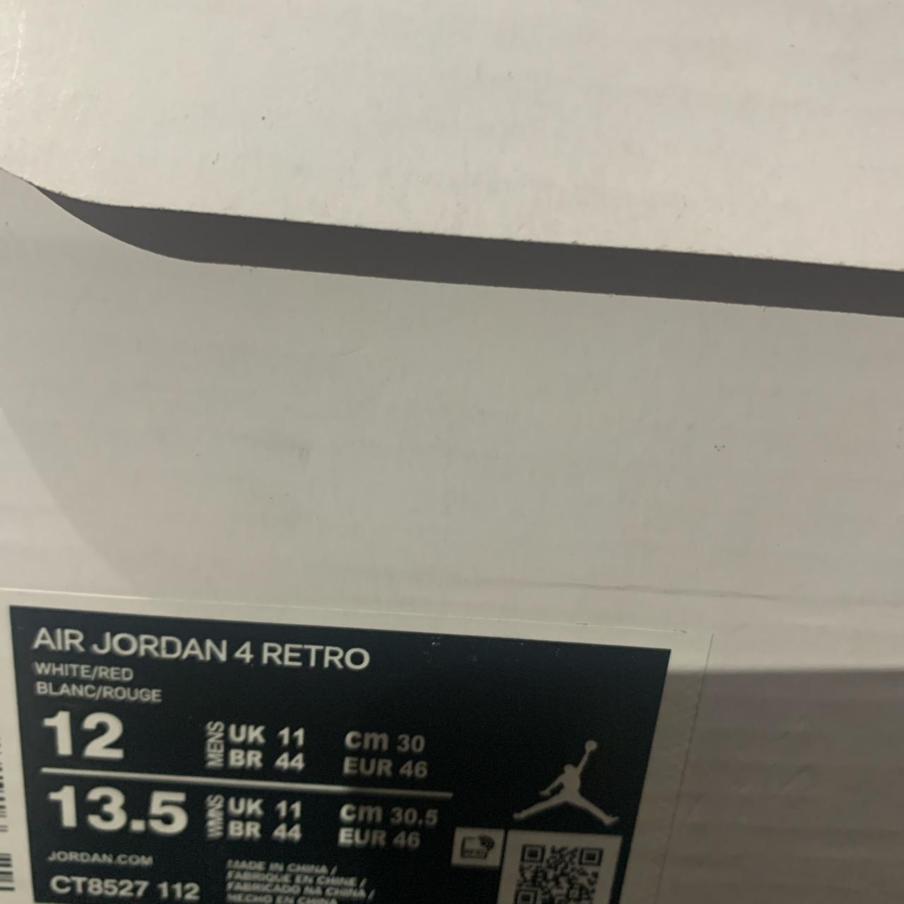 jordan 4 metallic red size 11