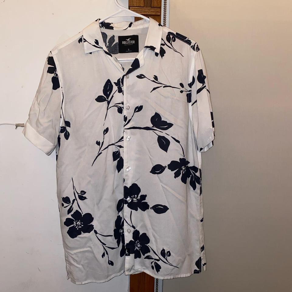 Hollister mens outlet floral shirts