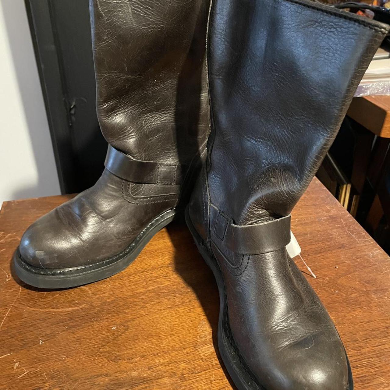 Harley Davidson motorcycle boot Brand new- never... - Depop