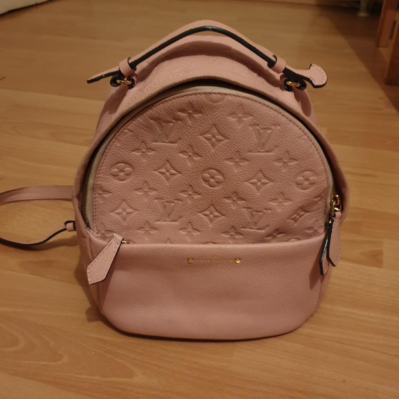 Louis Vuitton, Bags, Louis Vuitton Authentic Sorbonne Monogram Backpack  Pink