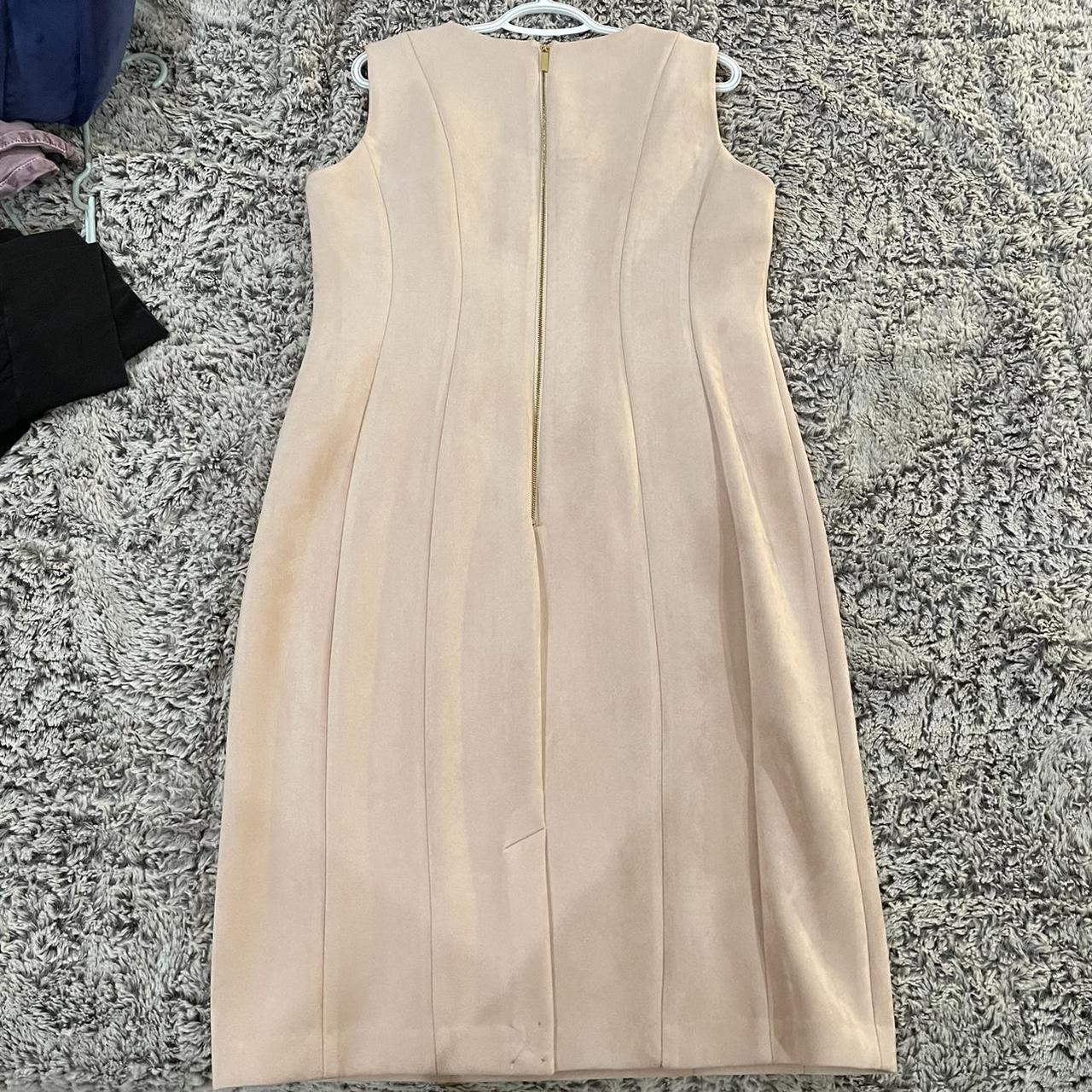 Calvin Klein Women's Pink Dress | Depop