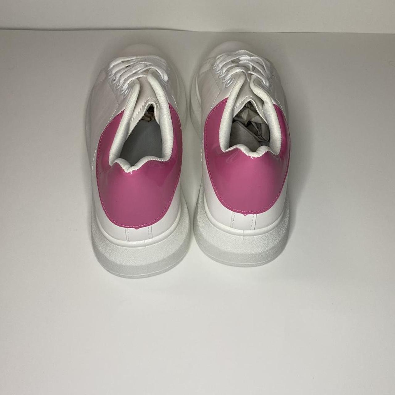 EGO Women's Pink and White Trainers (2)